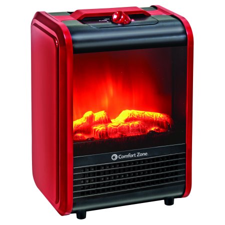 1000 Square Feet Electric Fireplace Elegant fort Zone Mini Electric Fireplace Space Heater Red