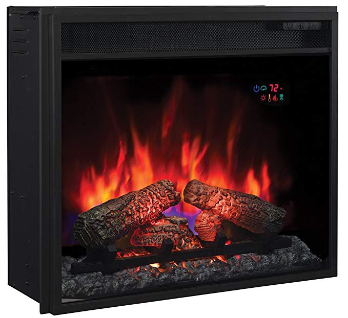 ClassicFlame 23EF031GRP 23" Electric Fireplace Insert with Safer Plug 71b73QcauUL SX679