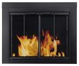 3 Panel Fireplace Screen Luxury Pleasant Hearth at 1000 ascot Fireplace Glass Door Black Small