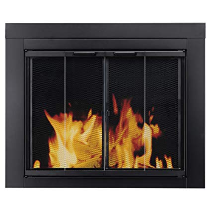 3 Panel Fireplace Screen Luxury Pleasant Hearth at 1000 ascot Fireplace Glass Door Black Small