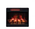 33 Inch Electric Fireplace Insert Awesome 23 In Ventless Infrared Electric Fireplace Insert with Safer Plug