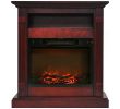 33 Inch Electric Fireplace Insert Lovely Cambridge Sienna Fireplace Mantel with Electronic Fireplace Insert Indoor Freestanding Item