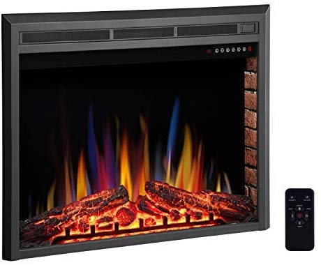 33 Inch Electric Fireplace Insert Unique Rwflame 32" Electric Fireplace Insert Freestanding & Recessed Electric Stove Heater touch Screen Remote Control 750w 1500w with Timer & Colorful Flame