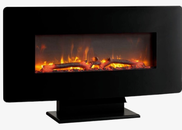 36 Electric Fireplace Fresh Hampton Bay Brookline 36 Inch Electric Fireplace In Black