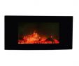 36 Inch Electric Fireplace Inspirational Luxo Edith Wall Mounted 50 Inch Electric Fireplace Black