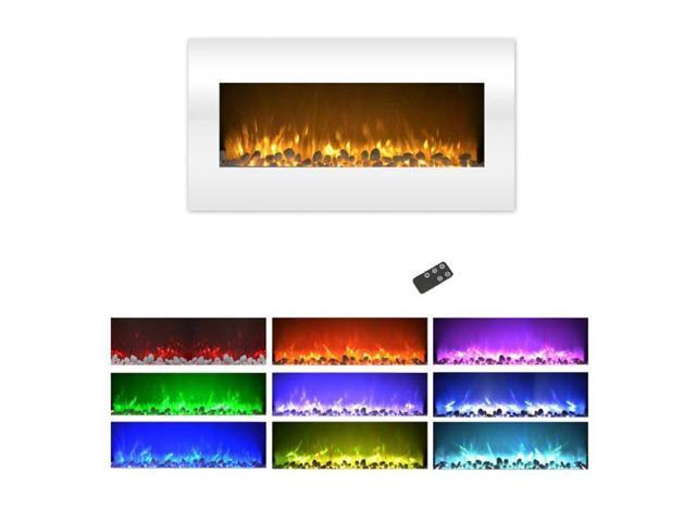 36 Inch Electric Fireplace Lovely northwest 80 Wsg03 36 In Fireplace Color Changing Wall Mount Floor Stand Newegg