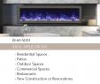 36 Inch Electric Fireplace Luxury Bi 60 Slim Electric Fireplace Indoor Outdoor Amantii