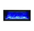 36 Inch Electric Fireplace New Amantii Panorama 40 Inch Deep Built In Indoor Outdoor Electric Fireplace