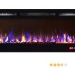 36 Inch Electric Fireplace Unique Bombay 36 Inch Crystal Recessed touch Screen Multi Color Wall Mounted Electric Fireplace