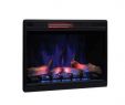 40 Inch Electric Fireplace Insert Lovely 33 In Ventless Infrared Electric Fireplace Insert with Trim Kit