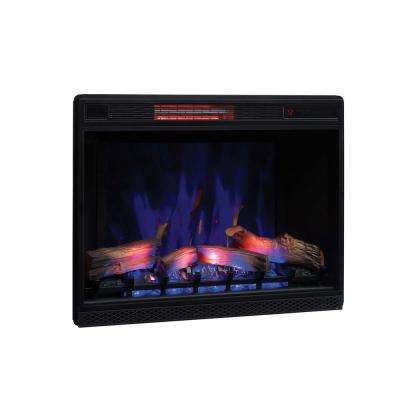 40 Inch Electric Fireplace Insert Lovely 33 In Ventless Infrared Electric Fireplace Insert with Trim Kit