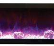 40 Inch Electric Fireplace Insert Luxury Amantii 40 Inch Panorama Slim Built In Electric Fireplace with Black Surround