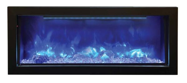 40 Inch Electric Fireplace Insert Unique Amantii 40 Inch Panorama Deep Built In Electric Fireplace with Black Surround