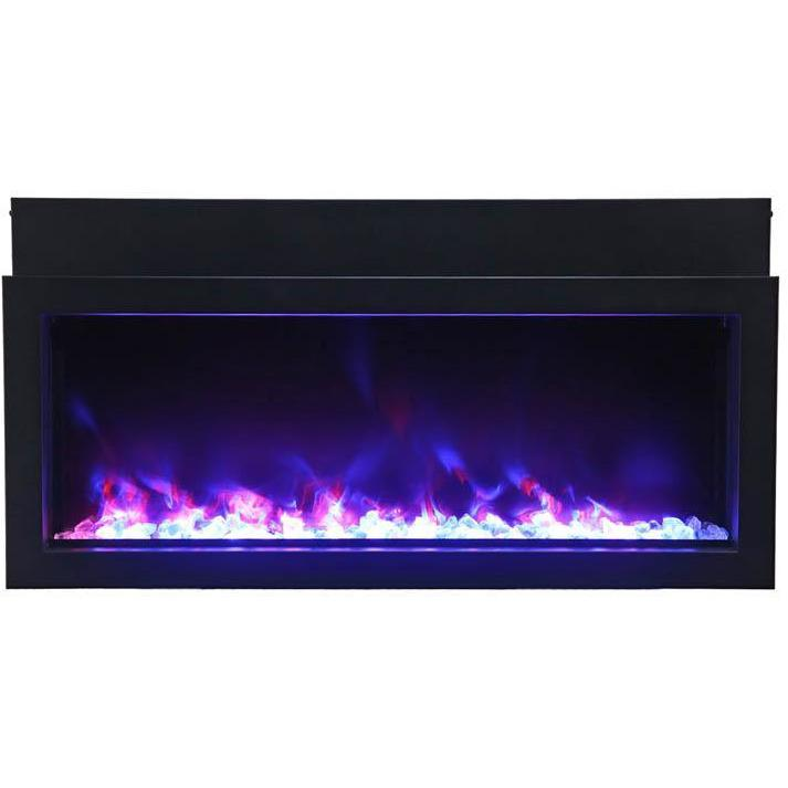Amantii Panorama Series Slim Built in Electric Fireplace BI 3c9d f7ddb a890