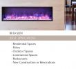 40 Inch Electric Fireplace Unique Bi 50 Slim Electric Fireplace Indoor Outdoor Amantii