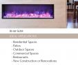 40 Inch Electric Fireplace Unique Bi 50 Slim Electric Fireplace Indoor Outdoor Amantii