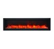 48 Inch Electric Fireplace New Amantii Panorama 60 Inch Deep Built In Indoor Outdoor Electric Fireplace