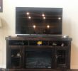 55 Tv Stand with Fireplace Beautiful Rustic Tv Stand and Electric Fireplace