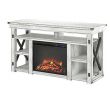 55 Tv Stand with Fireplace Luxury Ameriwoodâ¢ Home Wildwood Fireplace Tv Stand for Flat Panel Tvs Up to 60" Distressed White Item