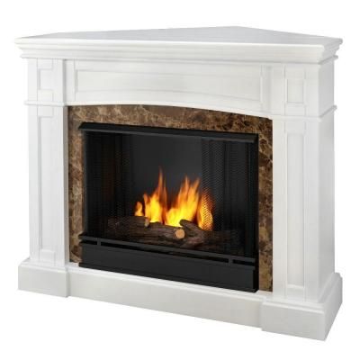 Bentley 40 in Electric Fireplace in White 62d9846d6aacd61db0e60d8ca1ec5963 gel fireplace ethanol fireplace