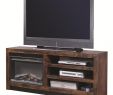 65 Fireplace Tv Stand Elegant Contemporary Alder 65 Inch Fireplace Console with 2 Shelves