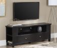 65 Fireplace Tv Stand Elegant Walker Edison Wood Tv Stands for Tv S Up to 65" Black