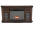 70 Inch Electric Fireplace Unique Georgian Hills 65 In Bow Front Tv Stand Infrared Electric Fireplace In Oak