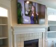 Above Fireplace Tv Mount Inspirational Installing Tv Above Fireplace Charming Fireplace