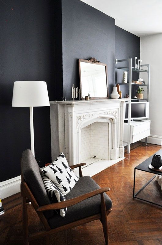 Accent Wall Ideas with Fireplace Beautiful I Ve Always Been told Not to Paint Your Walls A Dark Color