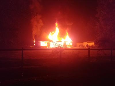 Acme Fireplace Inspirational Ten Mile Road House Burns Early Monday No One Inside