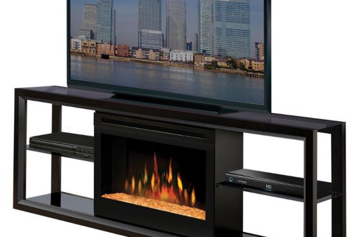 Acme Fireplace Lovely Sam B 3000 Mc Dimplex Fireplaces Novara Black Mantel Media Console with 25in Fireplace with Glass Ember Bed