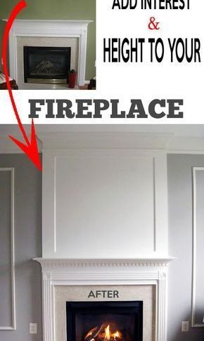 Adding A Fireplace Lovely Adding Visual Interest and Height to Your Fireplace