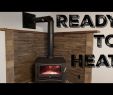 Adding A Fireplace to An Existing Home Lovely Videos Matching Wood Stove Install Stove Pipe and First