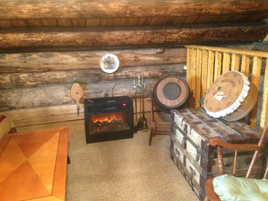 Alaska Fireplace Lovely Jack London S Cabin" 2nd Floor Bedroom with Electric