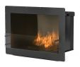 Alcohol Burning Fireplace Awesome Single Sided Bio Ethanol Fireplace Insert