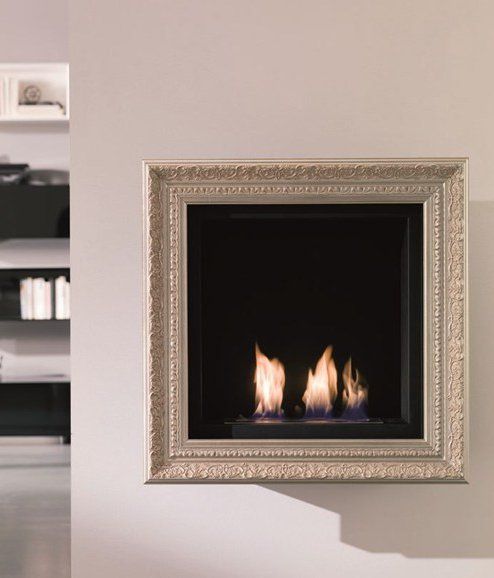 Alcohol Burning Fireplace Unique Bioethanol Wall Mounted Fireplace Classic by Ozzio Design