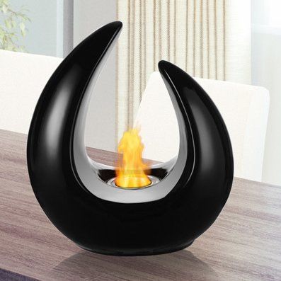 Alcohol Gel Fireplace Unique Ignis Mika Ventless Bio Ethanol Tabletop Fireplace Finish