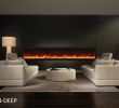 Amantii Electric Fireplace Fresh Amantii – Bi 88 Deep – Full Frame Viewing Electric Fireplace