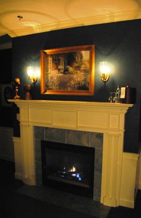 Ambiance fireplace Picture of Dan l Webster Inn & Spa dan l webster inn