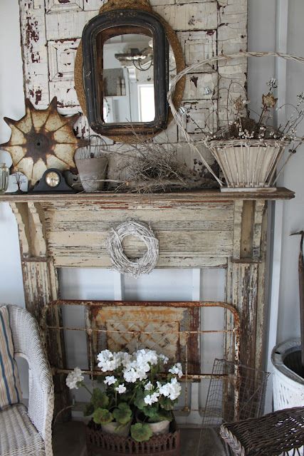 Antique Fireplace Mantels and Surrounds Beautiful some Serious Salvage Love Old Mantles I Had One Back In