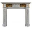 Antique Fireplace Mantels Beautiful Antique Neoclassical Fireplace Mantel In Siena and Statuary