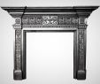 Antique Fireplace Surround Unique Victorian Coalbrookdale Burnished Cast Iron Fireplace