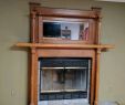 Antique Fireplace Surrounds Elegant Antique Oak Fireplace Mantel with Mirror