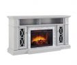 Antique White Electric Fireplace Unique Parkbridge 68 In Freestanding Infrared Electric Fireplace Tv Stand In Gray with Carrara Marble Surround