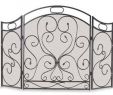 Arched Fireplace Screens Fresh Shakespeare S Garden 3 Panel Fireplace Screen In 2019