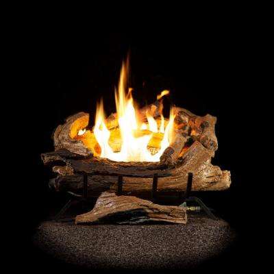 Artificial Logs for Gas Fireplace Luxury American Elm 24 In Vent Free Propane Gas Fireplace Logs