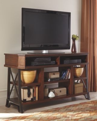 Ashley Furniture Electric Fireplace Lovely Vinasville 60" Tv Stand by ashley Homestore Brown