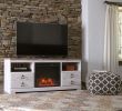 Ashley Furniture Entertainment Center with Fireplace Inspirational the Willowton Whitewash Tv Stand with Led Fireplace