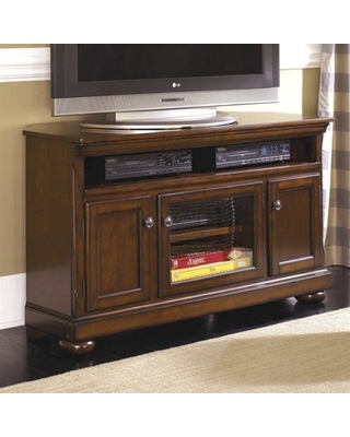 signature design by ashley furniture porter 51 tv stand in brown