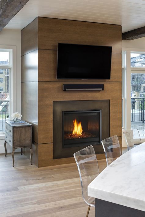 B Vent Fireplace Luxury 36" Pearl Ii Designer Peninsula Direct Vent Gas Fireplace W